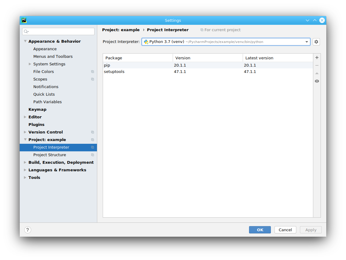 pycharm install